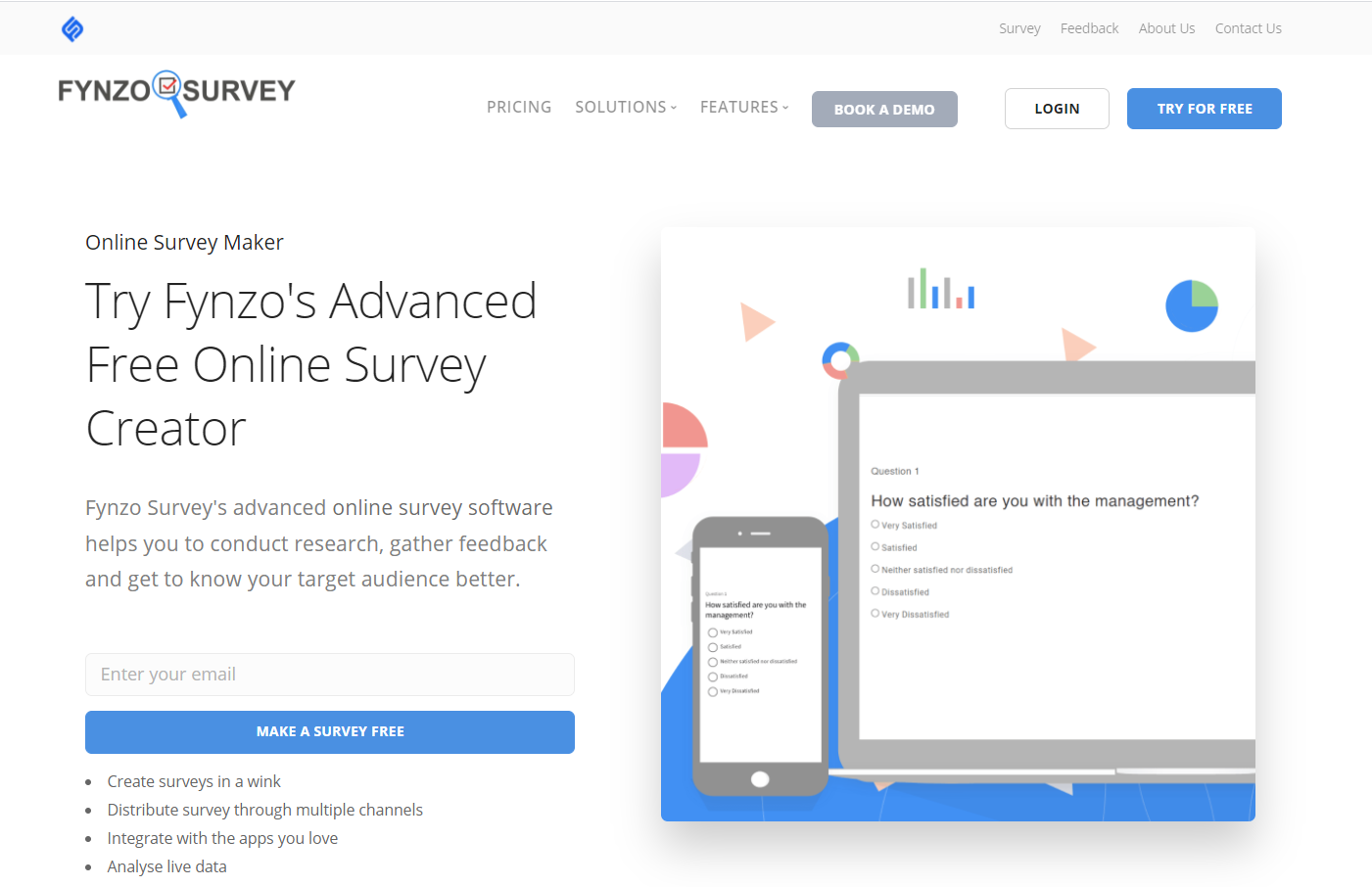 Find Free Online Survey Maker | No Credit Card Required