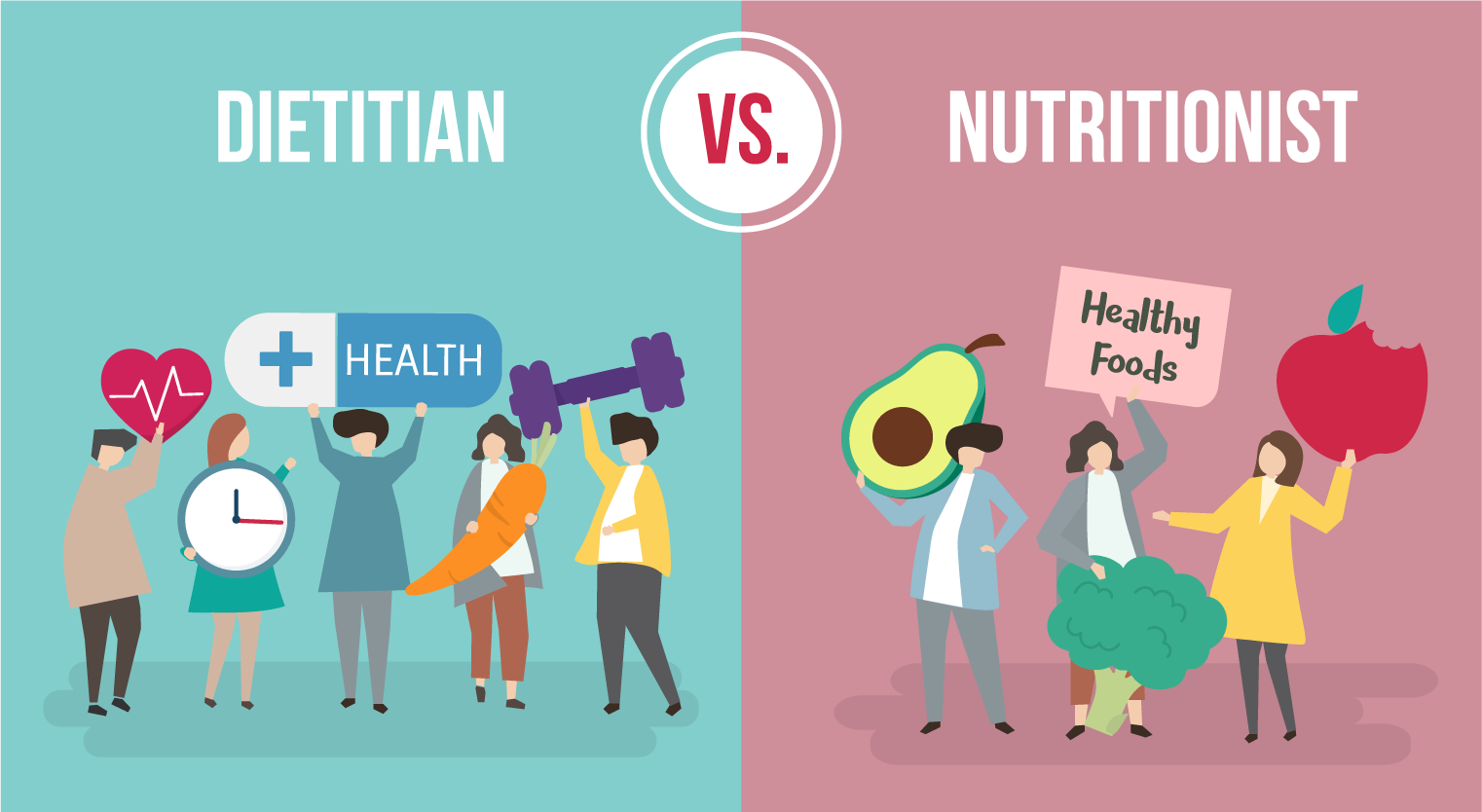 Difference Between a Dietitian and a Nutritionist