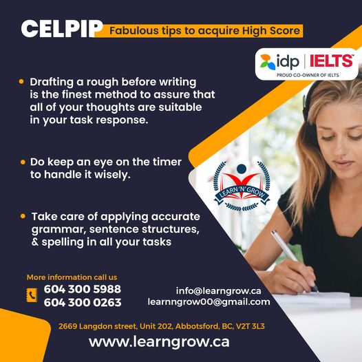 CELPIP Institute in Abbotsford | CELPIP Classes - Learn N Grow