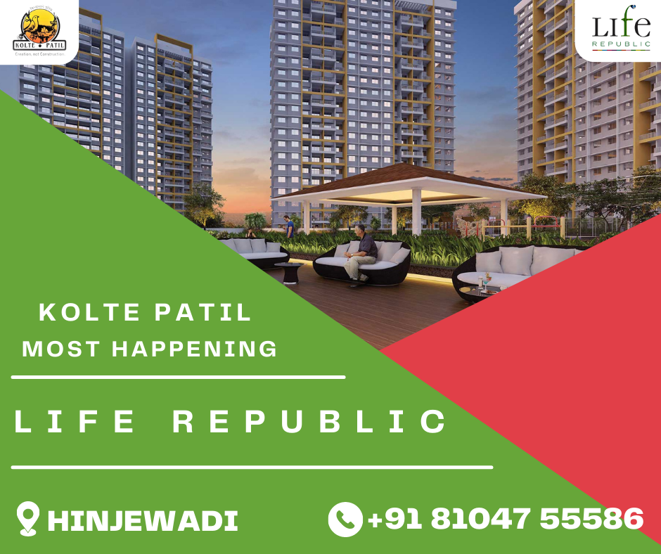 Why Choose One Of The Best Developer Kolte Patil Group at Prime Location In Hinjewadi Pune.