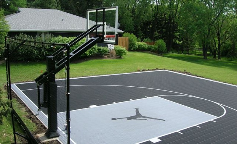 Know why reinforced concrete basketball court is better