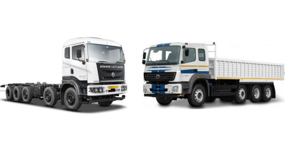 Compare Trucks in India - Power, Performance and Price