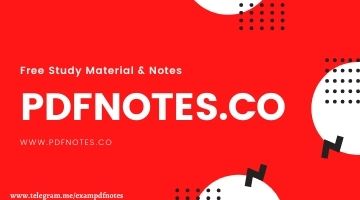 FREE PDF NOTES
