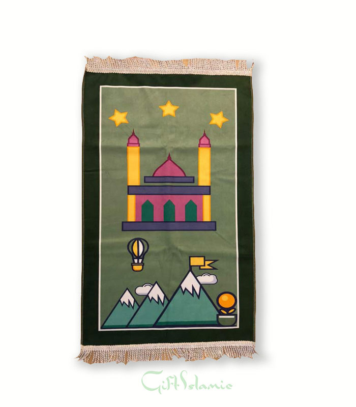 Praying Mat For Kids - Gift Islamic