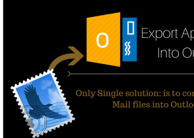 2 Scenarios to Export E-mails From Apple Mail to MS Outlook