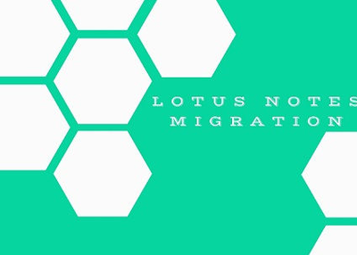 Lotus Notes Migration to Export data from Lotus Notes to Outlook