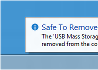 Always Eject USB Drive Safely from the Computer. Why?