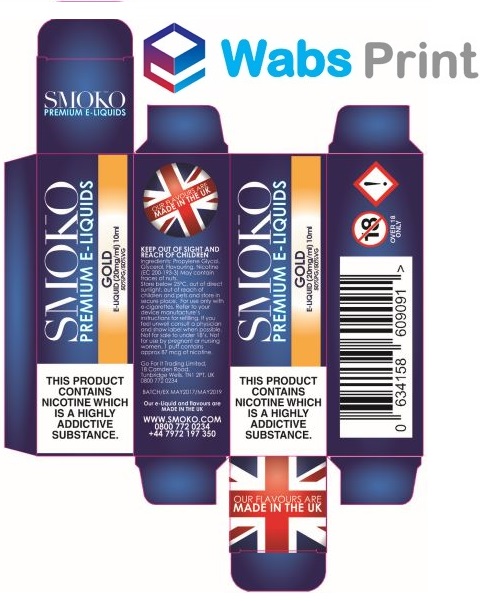 Custom printed E-Liquid Packaging Boxes in Premium quality available at Wabs Print &  Packaging
