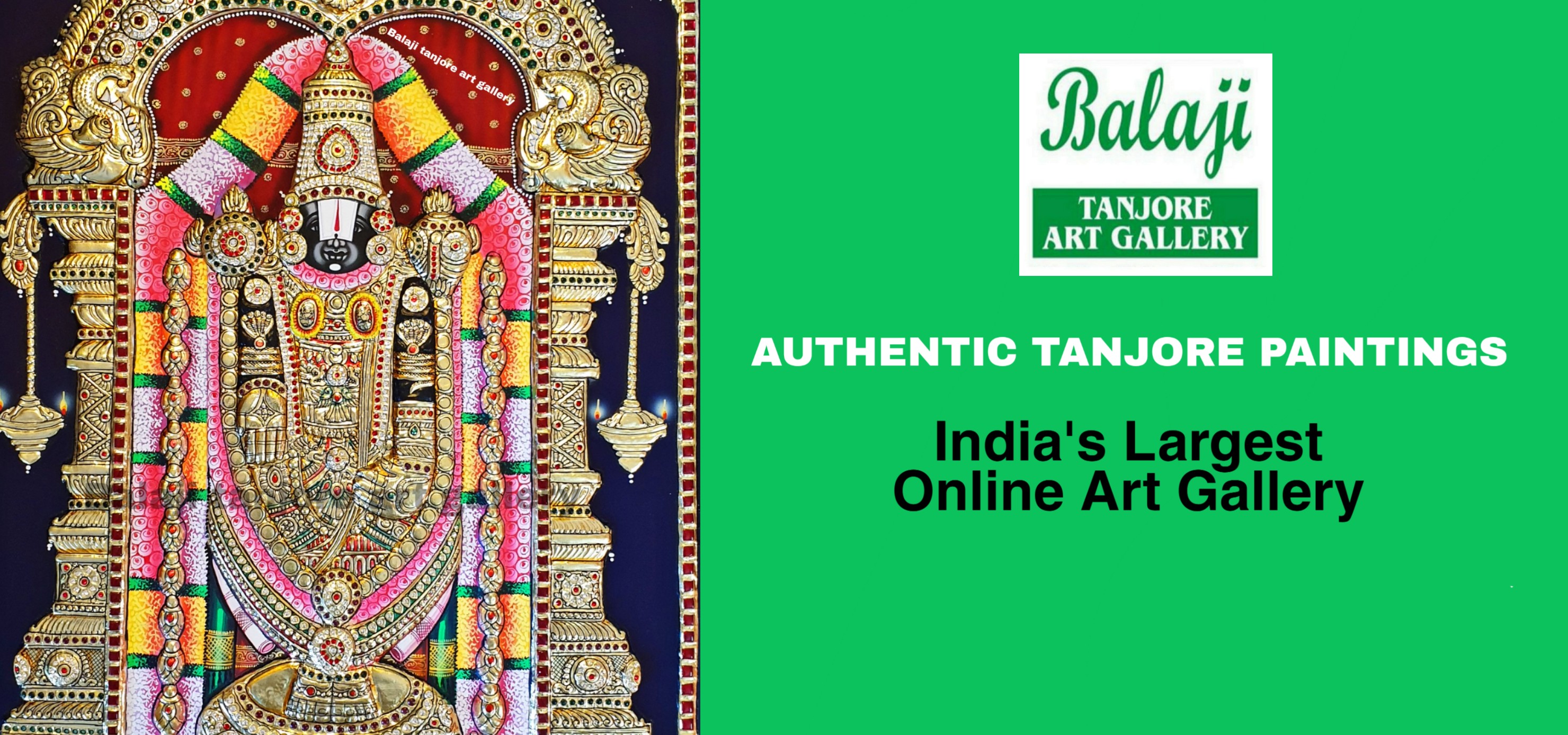 Balaji Tanjore Art Gallery and Tanjore paintings