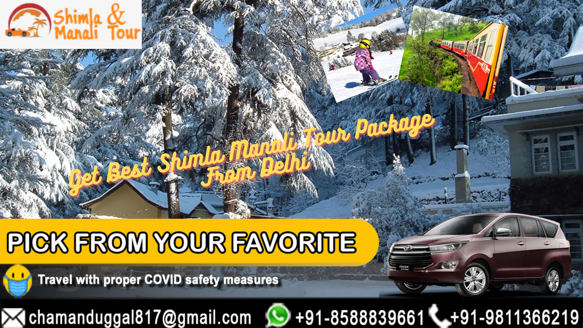 Get Best Shimla Manali Tour Package From Delhi
