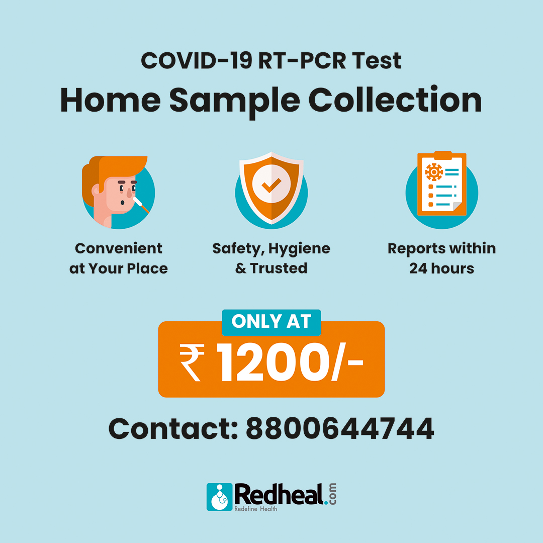 COVID-19 RT PCR Test at Redheal