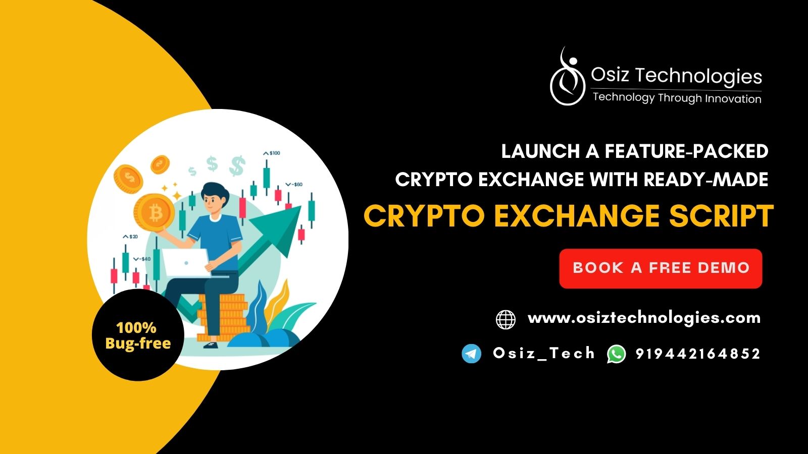 Launch a feature-packed Cryptocurrency Exchange with ready-made crypto exchange script
