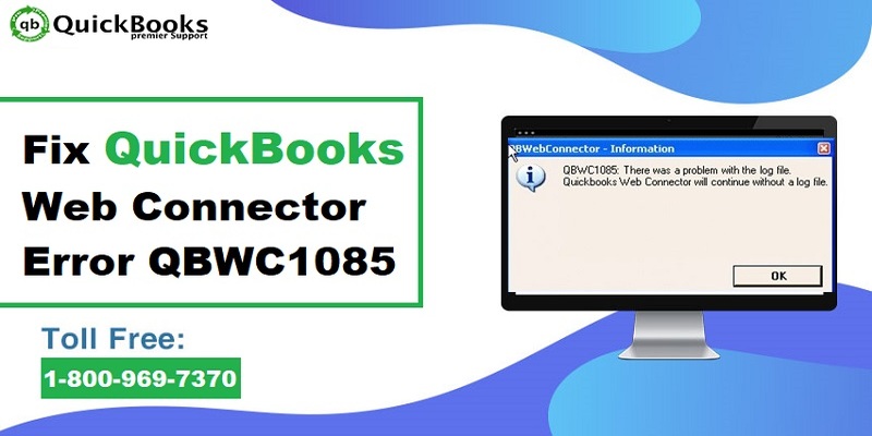 Fix QuickBooks Web Connector Error QBWC1085 or Exception Type Error
