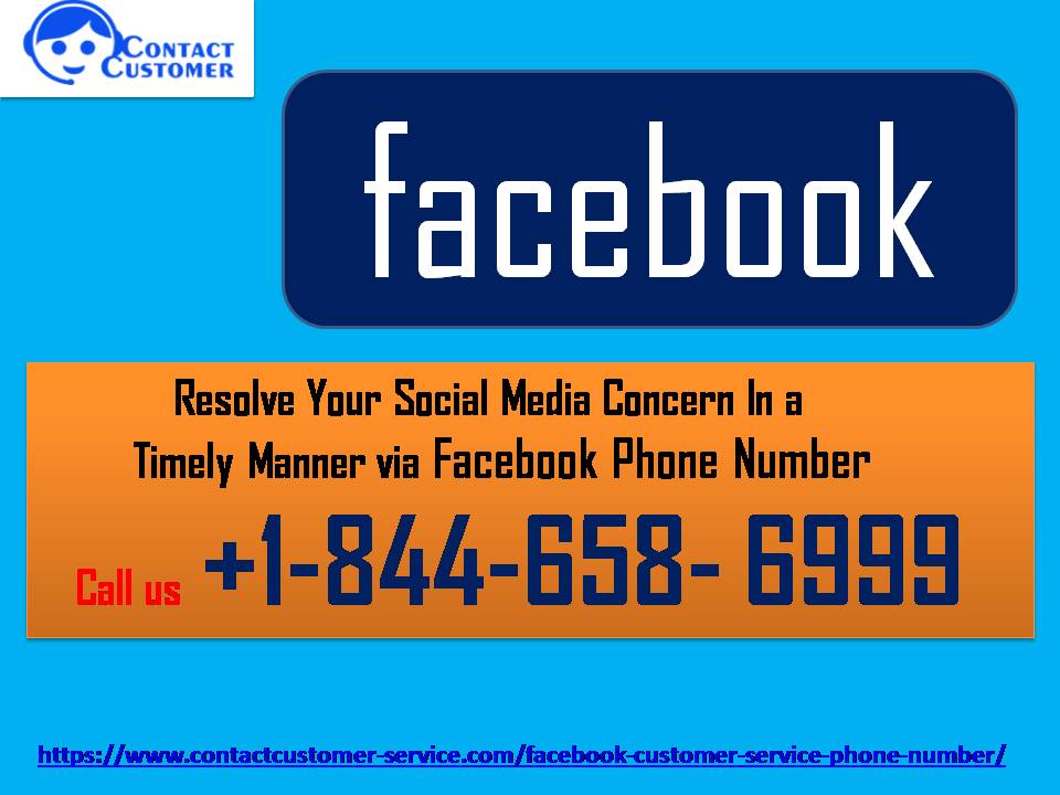 Resolve Your Social Media Concern In a Timely Manner via Facebook Phone Number