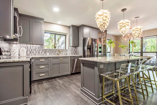 Painted Grey Kitchen Cabinets A Classic in Modern Homes