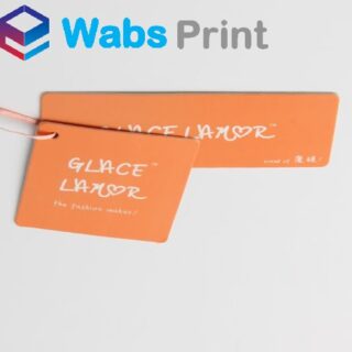 Wabs Print & Packaging provides Clothing Tags In the UK