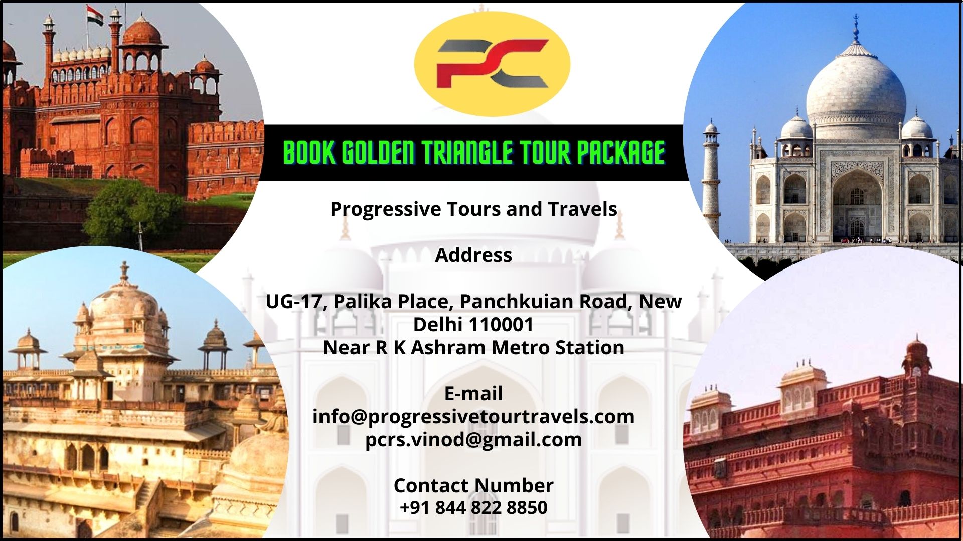 Book Golden triangle tour package