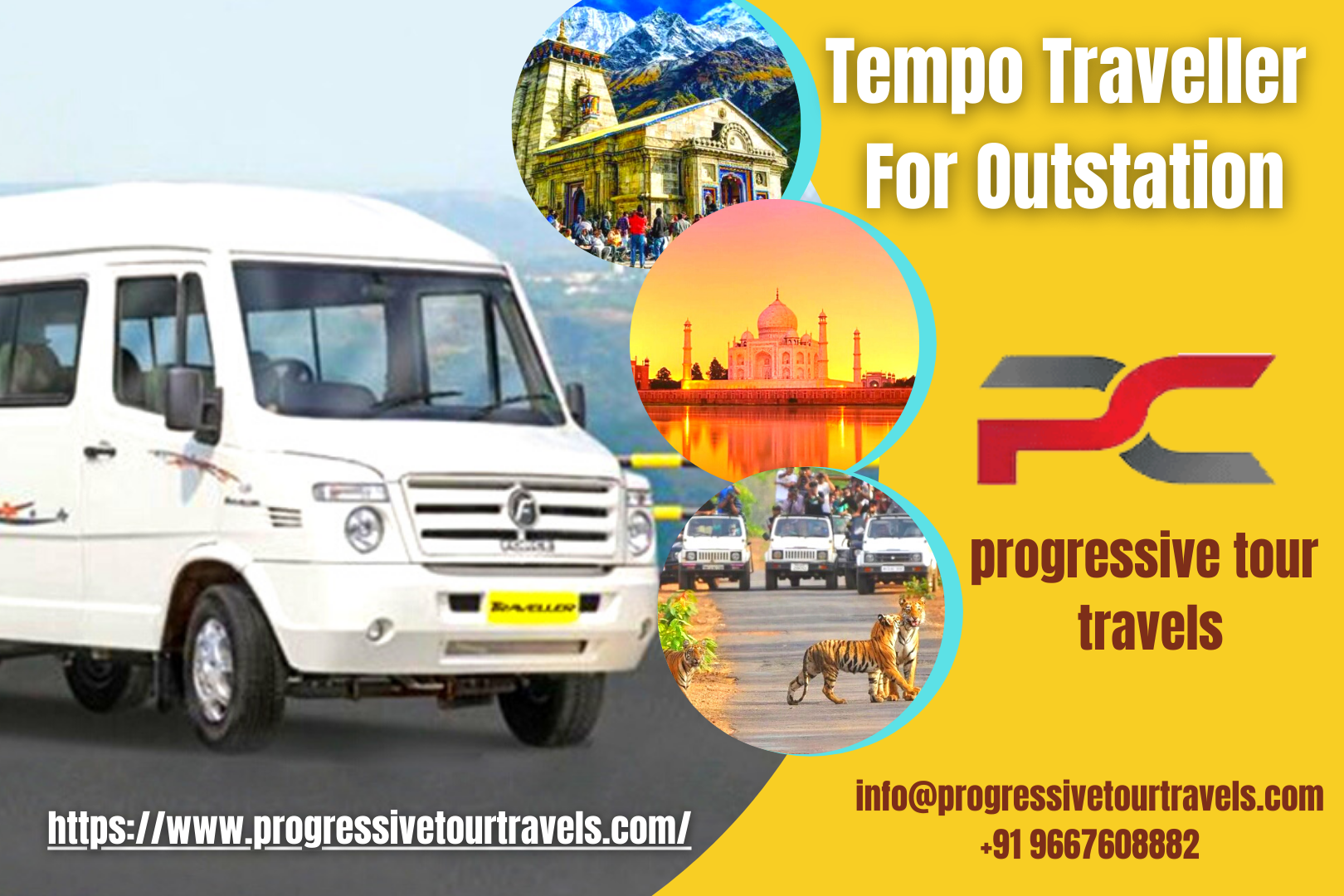 Outstation Tempo Traveller Rental In Delhi
