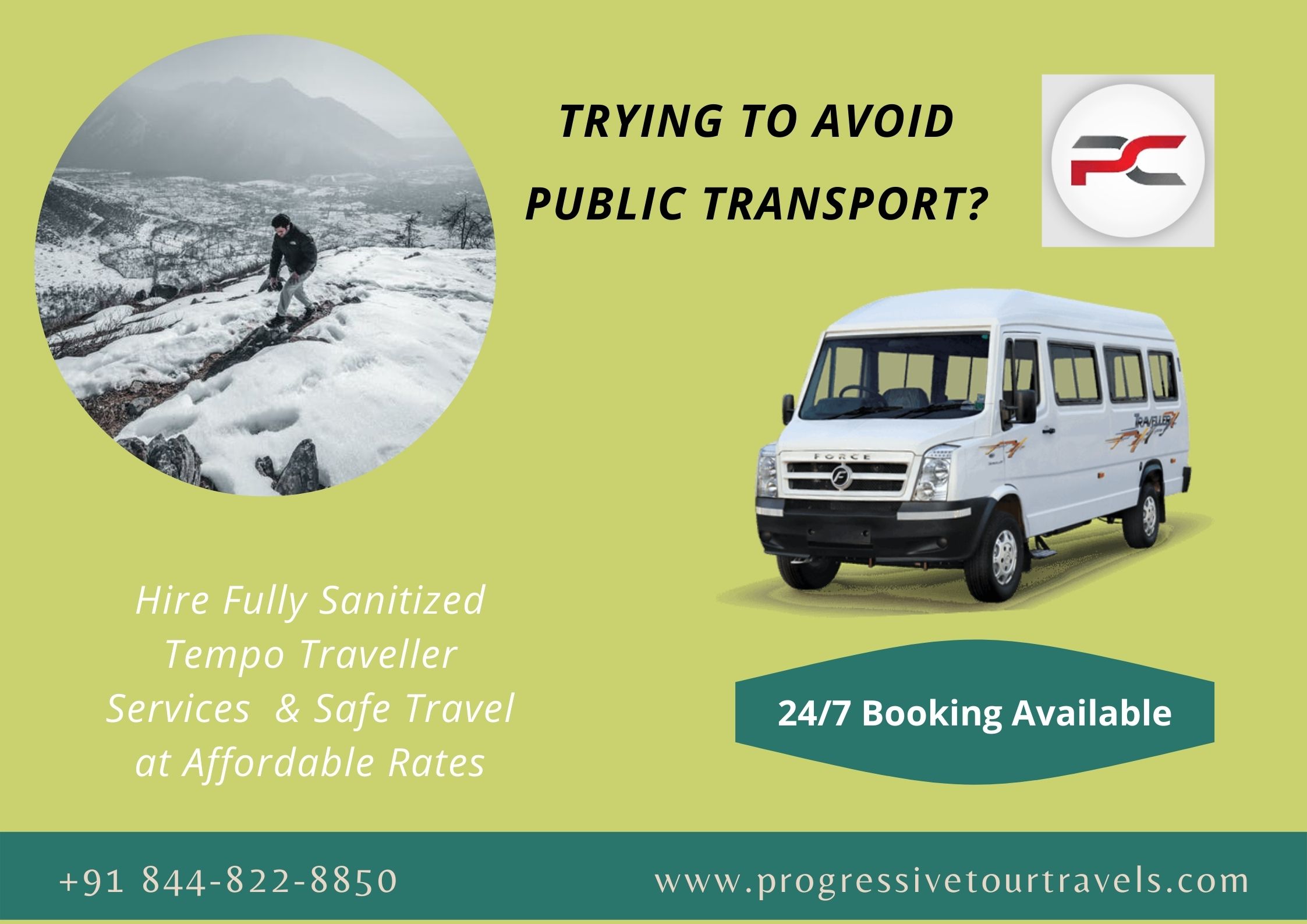 Enjoy a Comfortable Ride with a TEMPO TRAVELLER FOR OUTSTATION