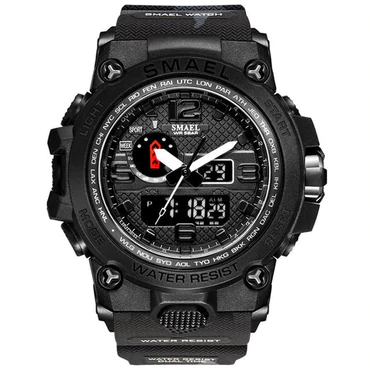 Banni Man Watch 1389 Steel Chrono Timer Alarm Light Gtia