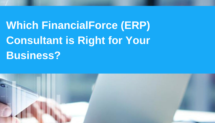 Which FinancialForce (ERP) Consultant is Right for Your Business?