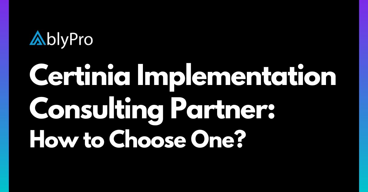 Certinia Implementation Consulting Partner: How to Choose One?