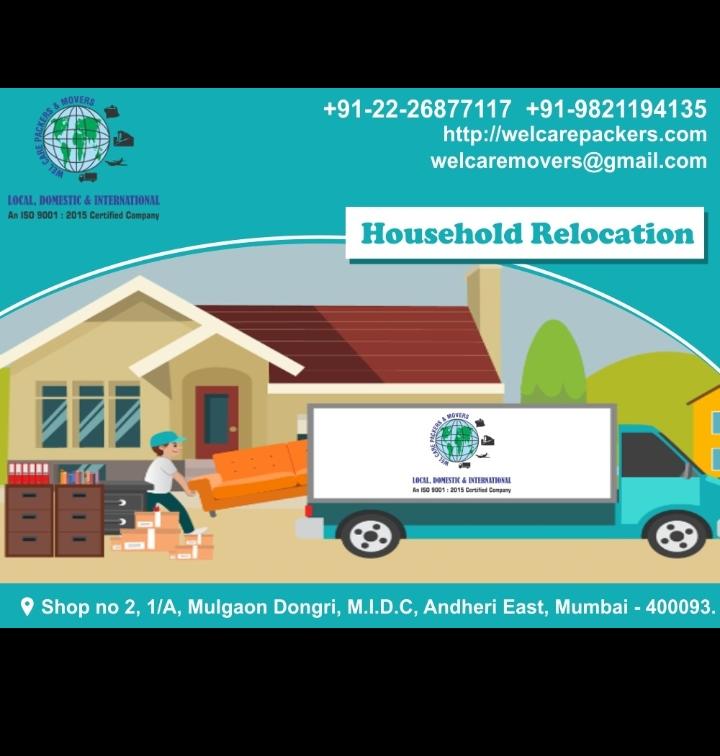 Move with Movers and Packers in Andheri Mumbai.
