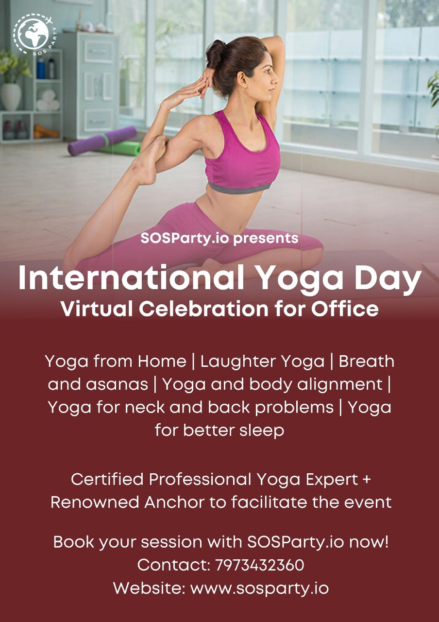 International Yoga Day- virtual celebration for office
