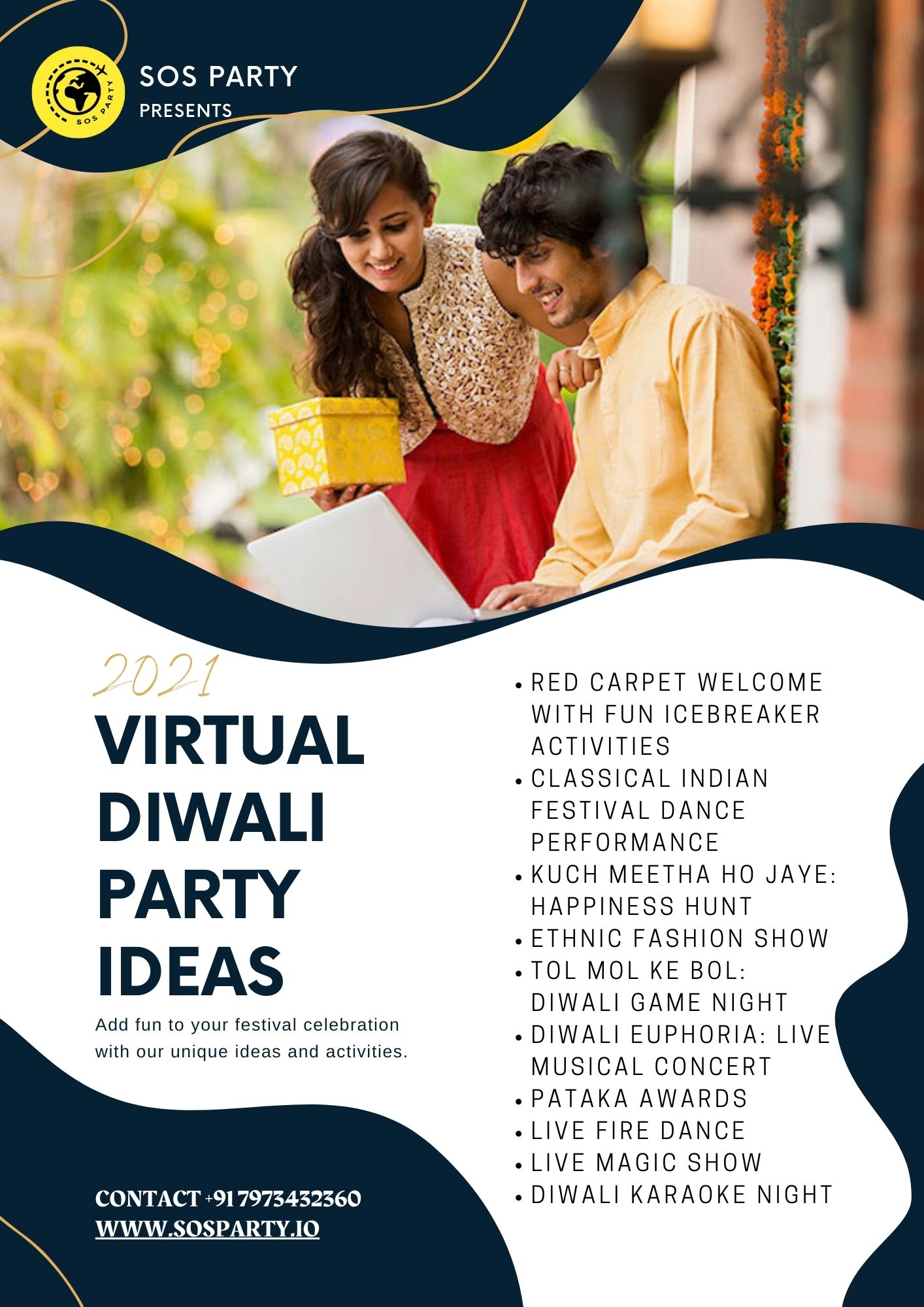 Virtual Diwali Party Ideas