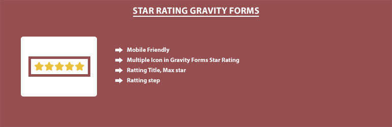 Star Rating Gravity Forms