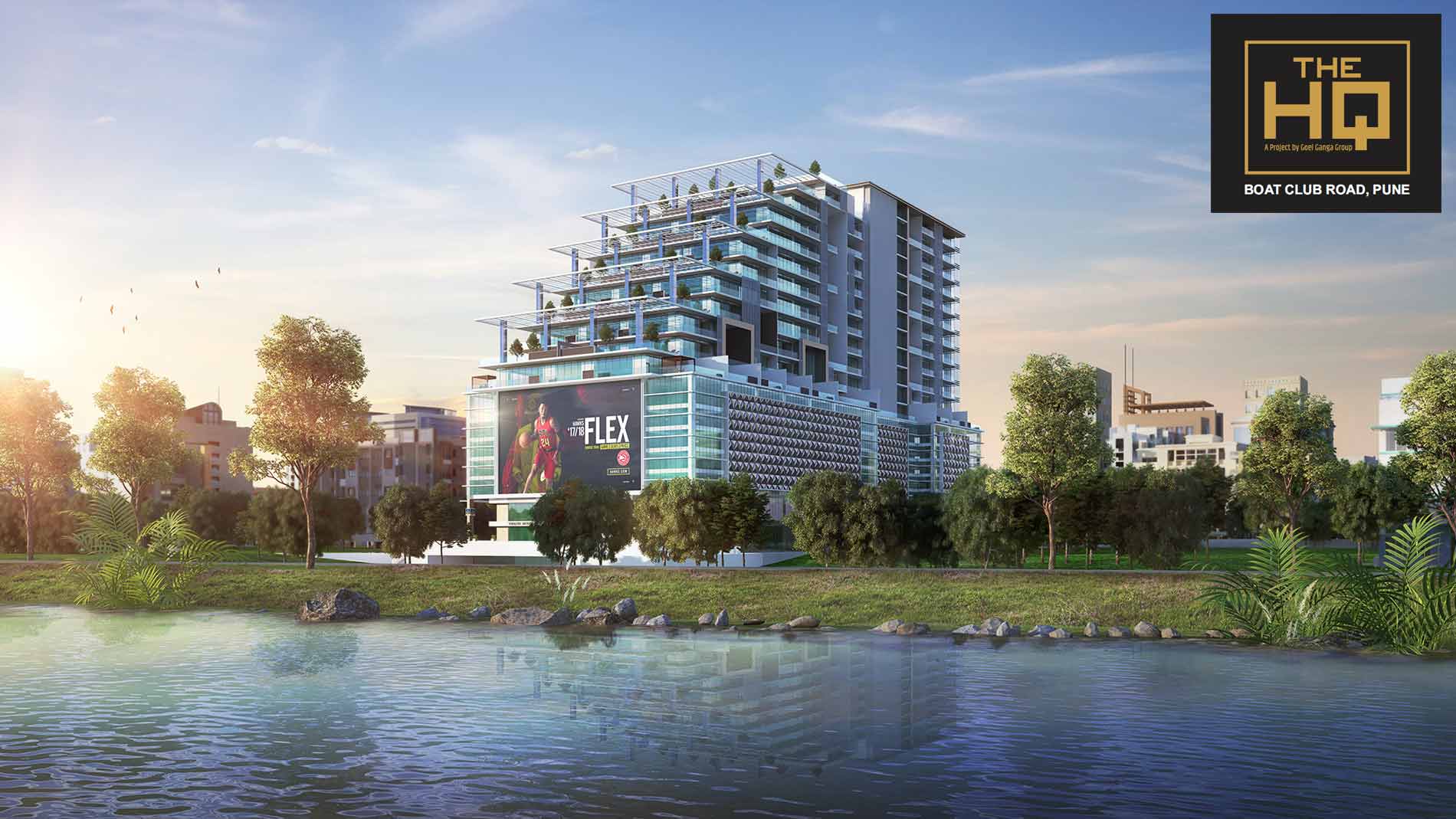 High Street Retail & Signature Offices at Boat Club Road Pune