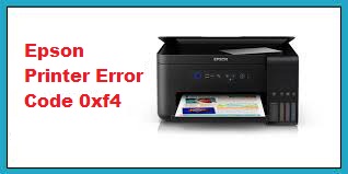 How to Fix Epson Printer Error Code 0xf4