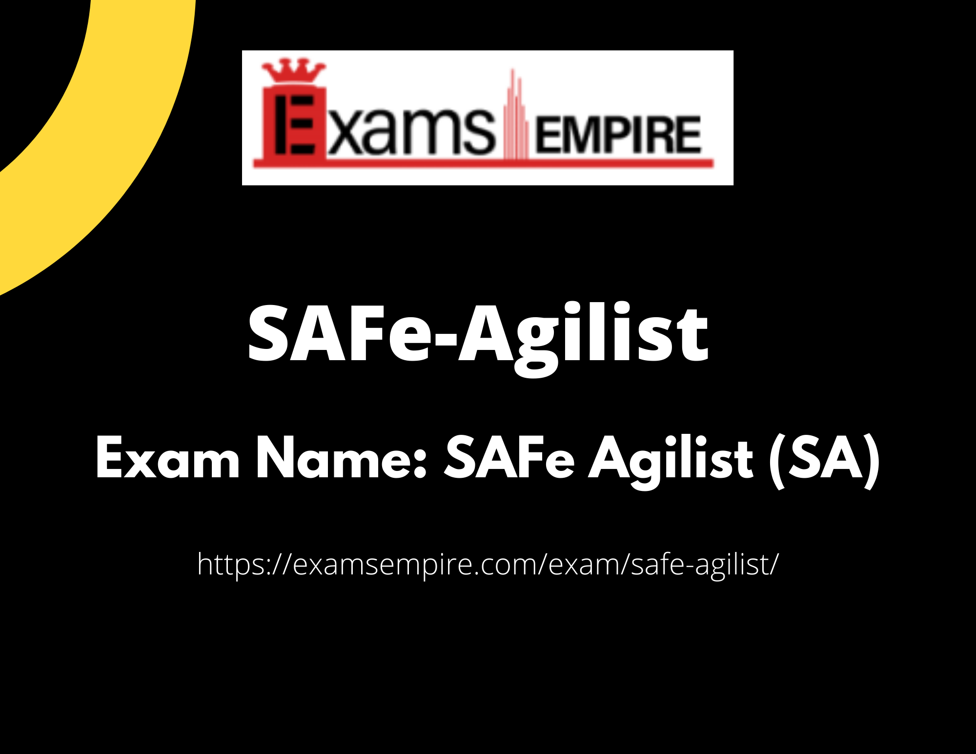 SAFe-Agilist | SAFe Agilist (SA)