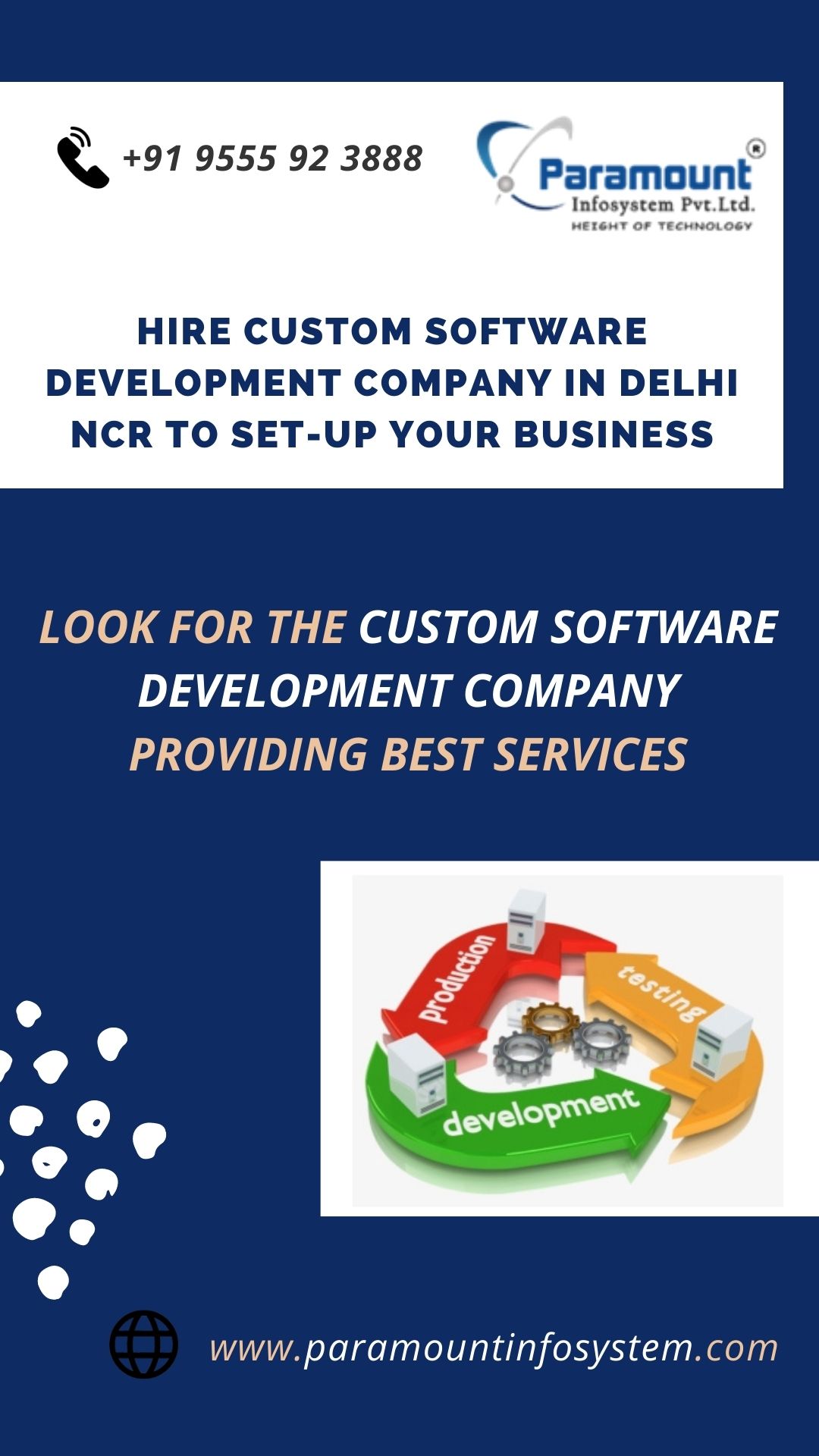 Hire Custom Software Development Company in Delhi NCR to Set-up Your Business