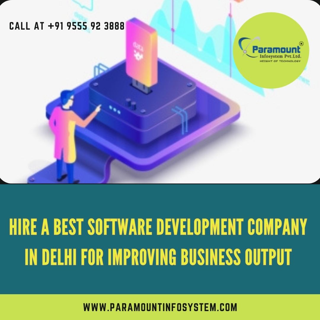 Hire a Best Software Development Company in Delhi for Improving Business Output