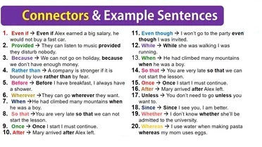 The 10 most useful writing connectors