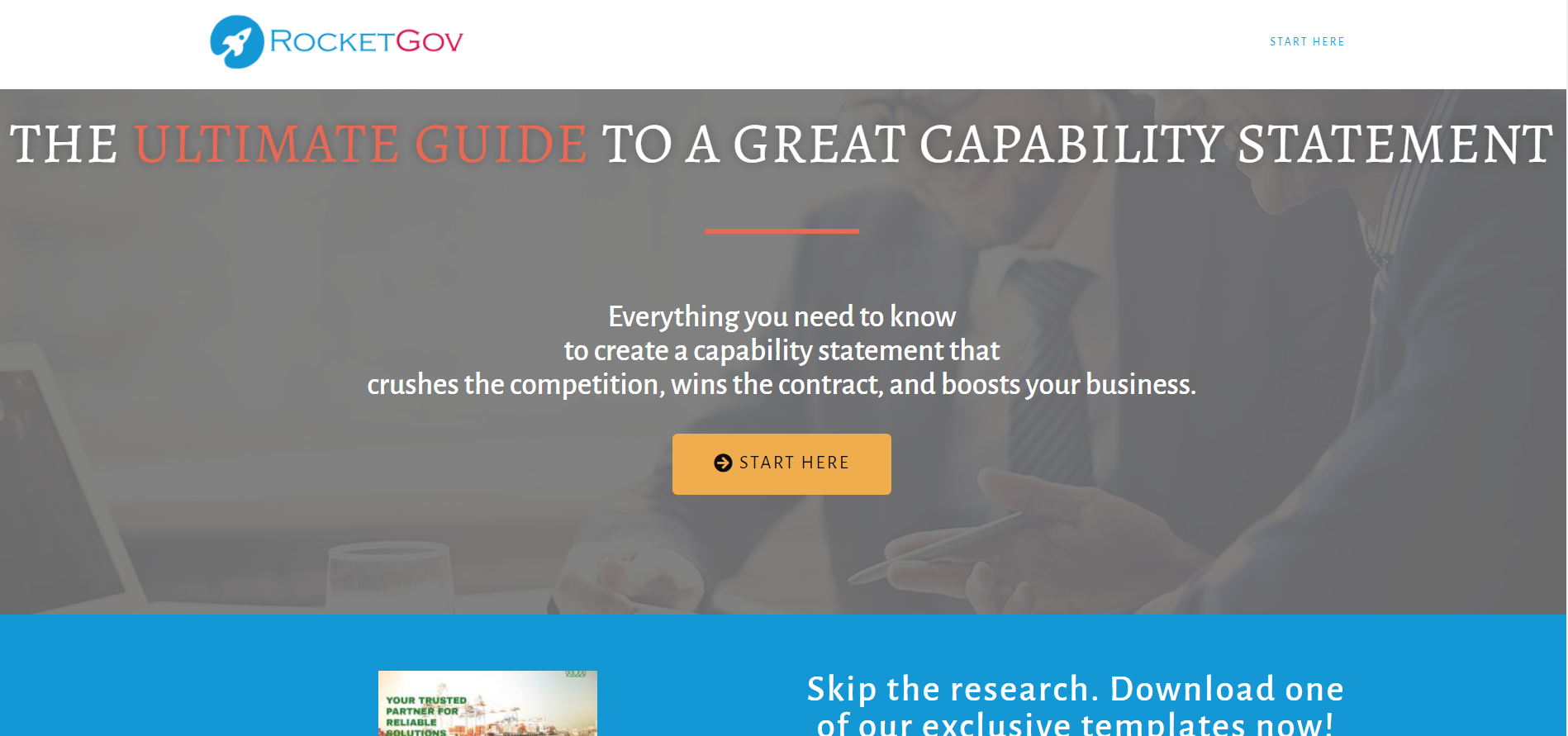 Get Affordable Templates of Business Capability Statement