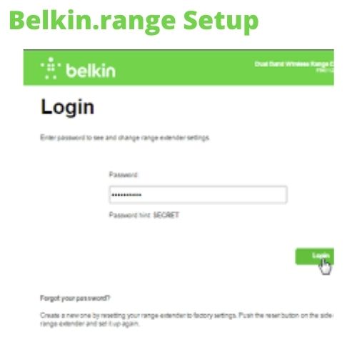 Belkin.range Setup