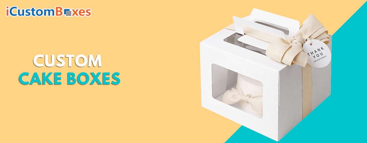 We Offer 40% Discount ON Custom cake Boxes