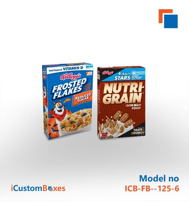 Buy Custom Printed Cereal Boxes Wholesale Rate
