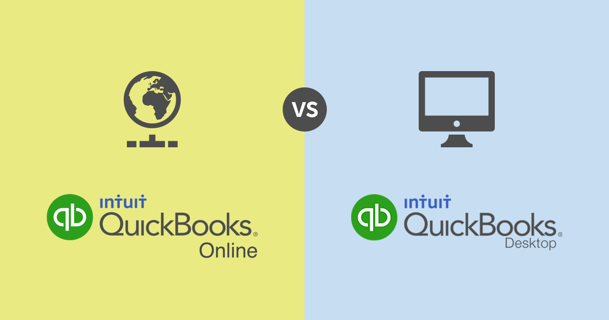 What's The Difference Between QuickBooks Online & Desktop?
