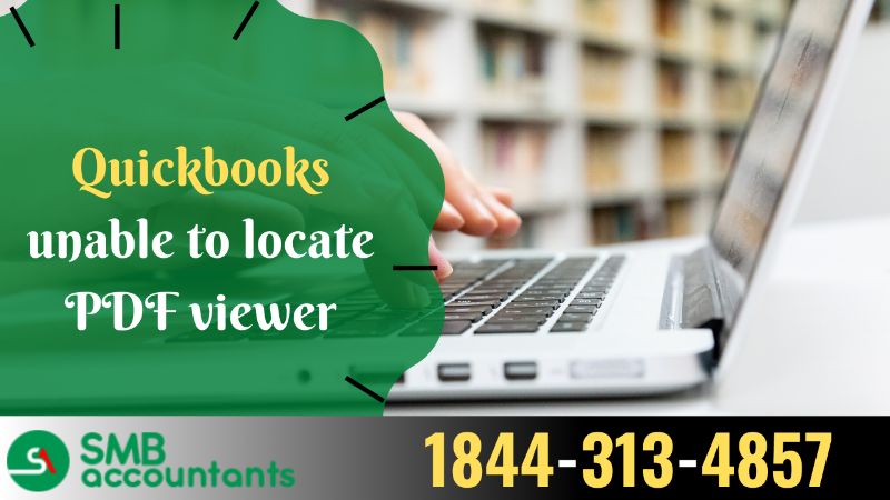 QuickBooks Unable to Locate PDF Viewer