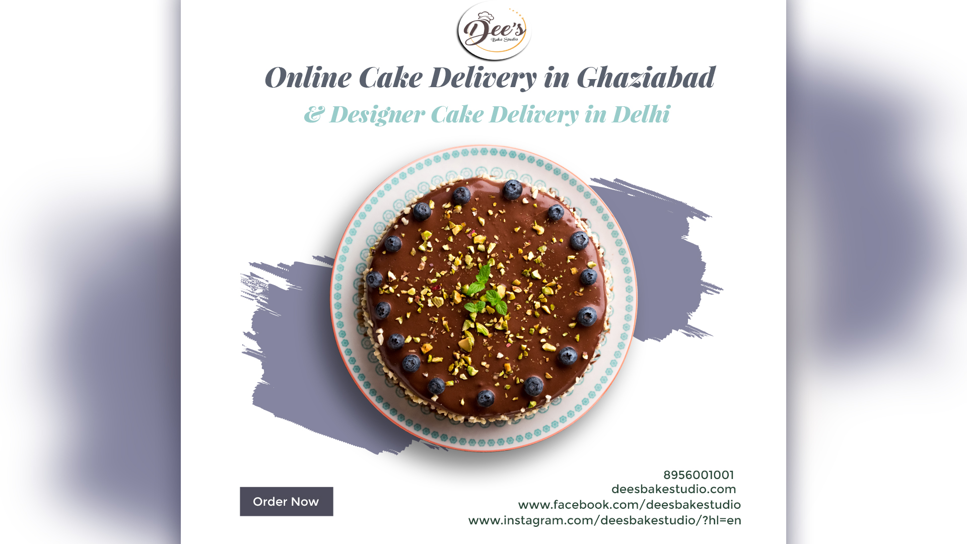 Avail The Fast Online Cake Order in Noida