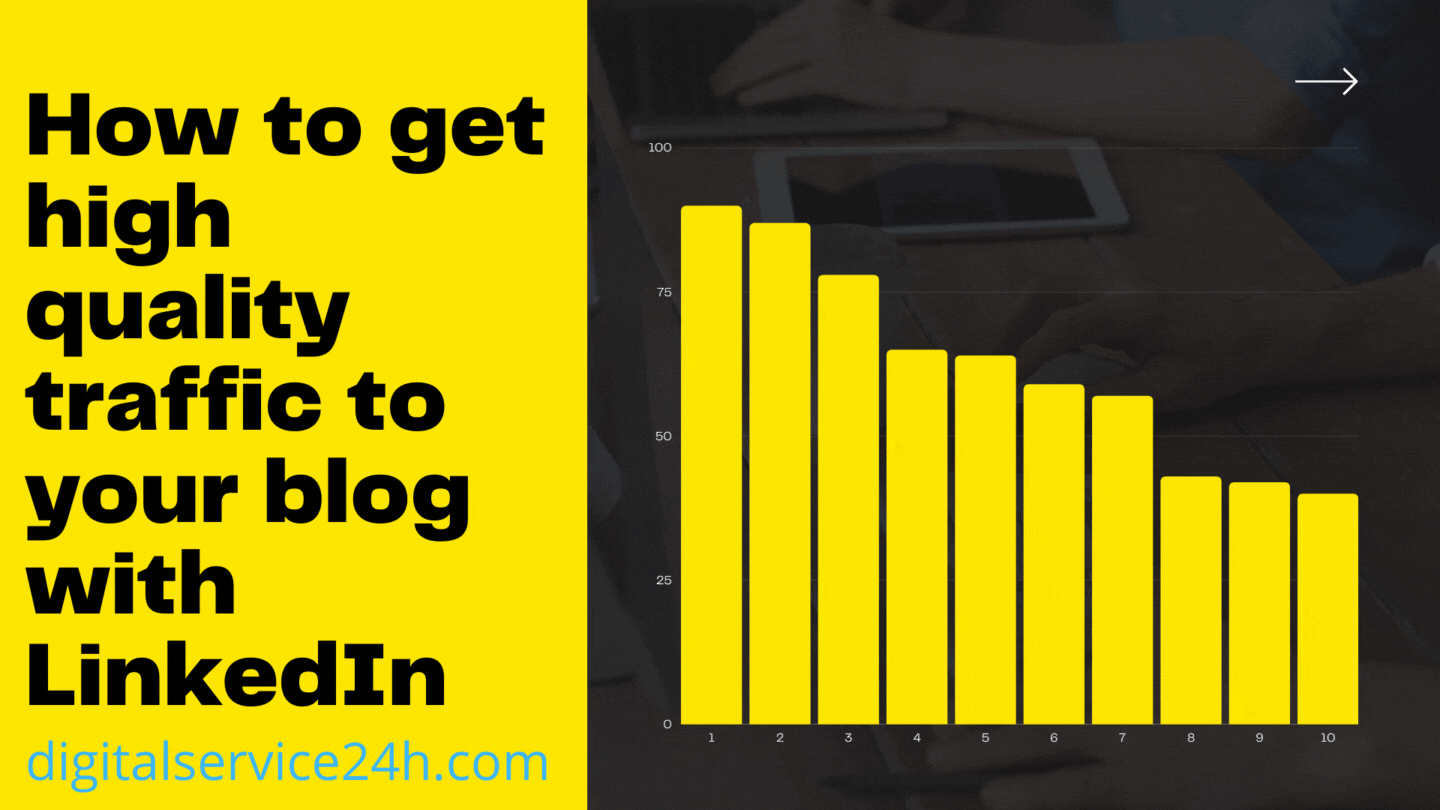 How to get high quality traffic to your blog with LinkedIn