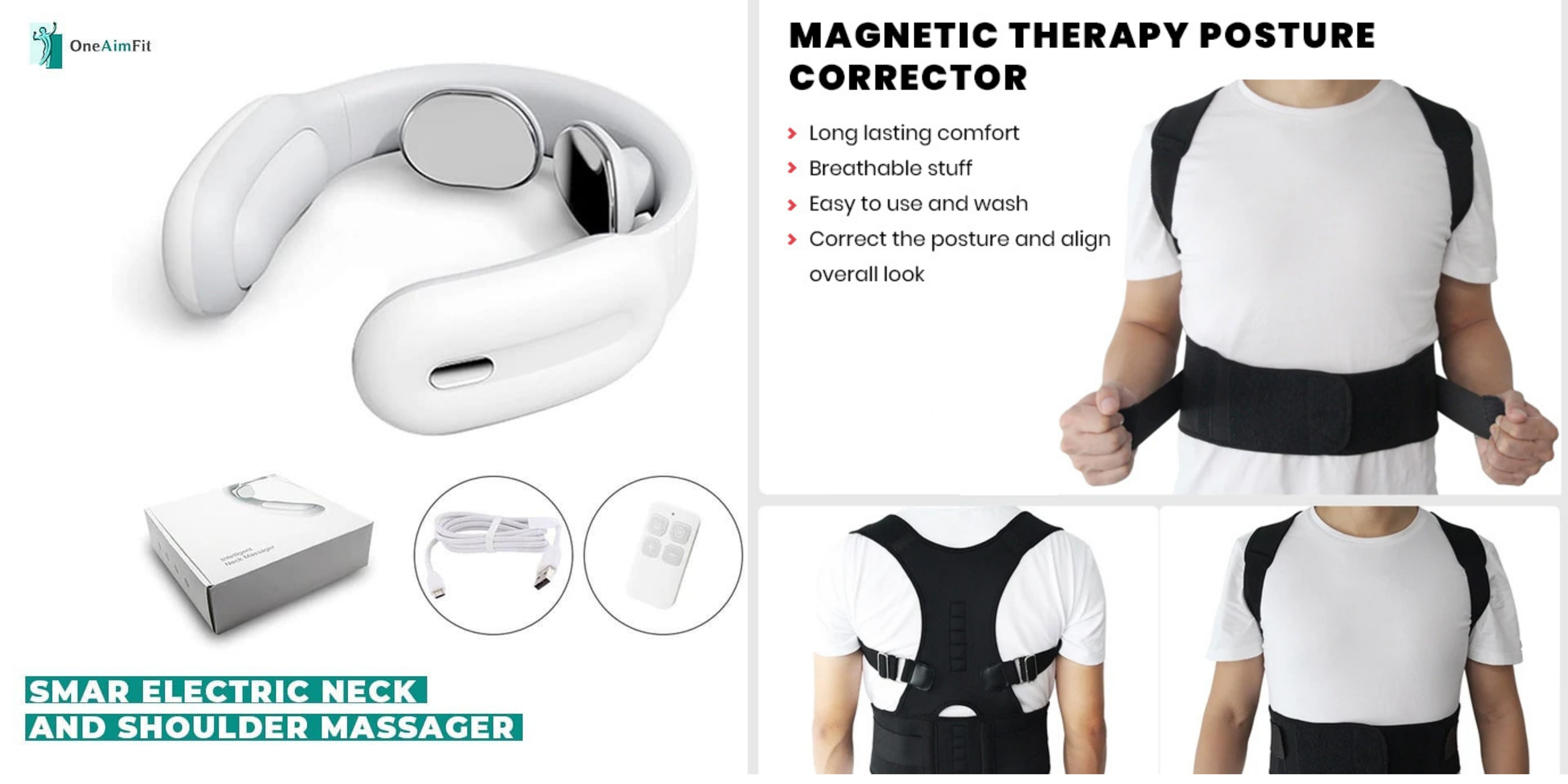 New-Age Gadgets: How Effective Are Lower Back Posture Corrector & Electric Pulse Neck Massager?