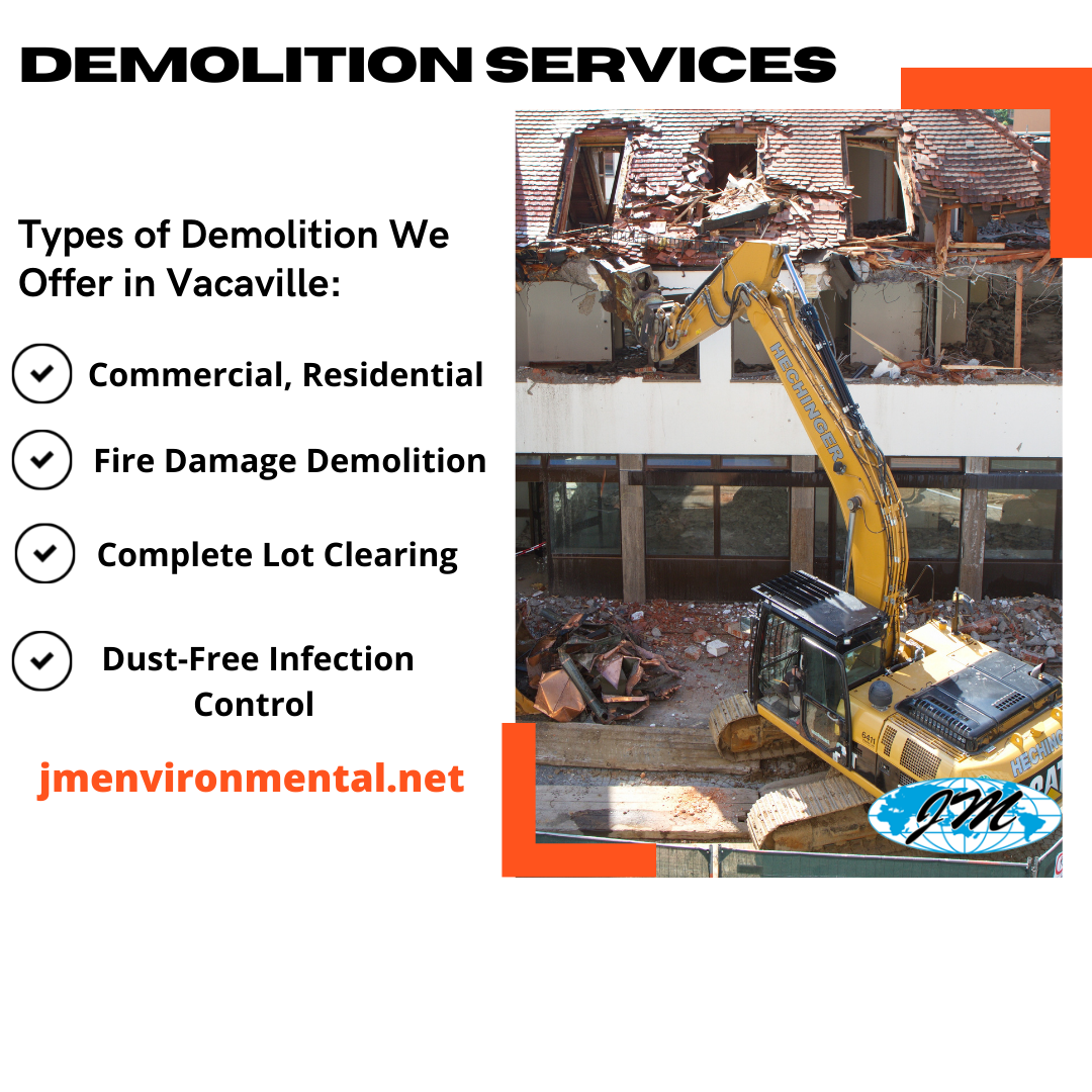 Residential And Commercial Demolition Services Vacaville