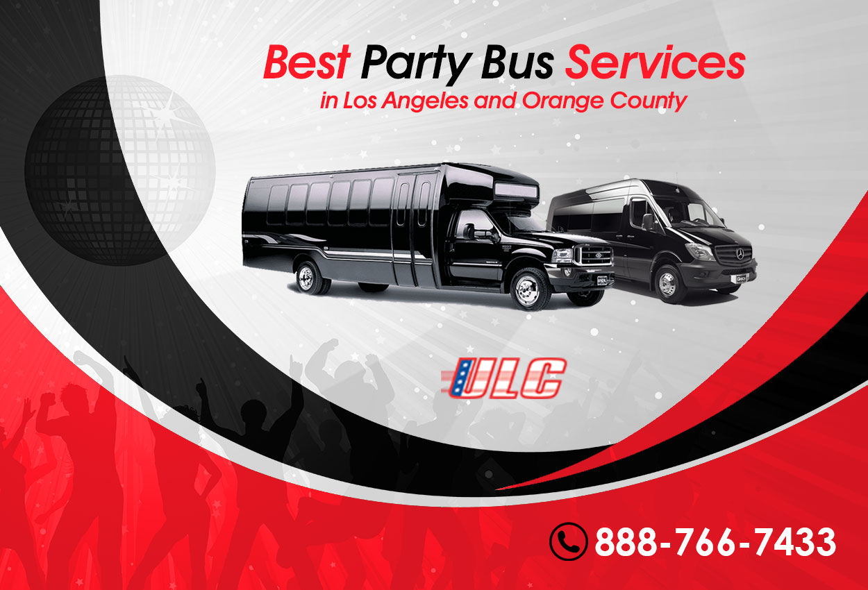 Best Party Bus in California | ULC Limos