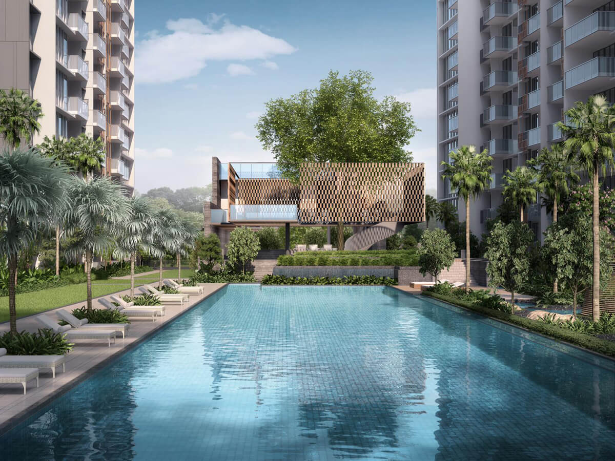 Penrose condo location on Google