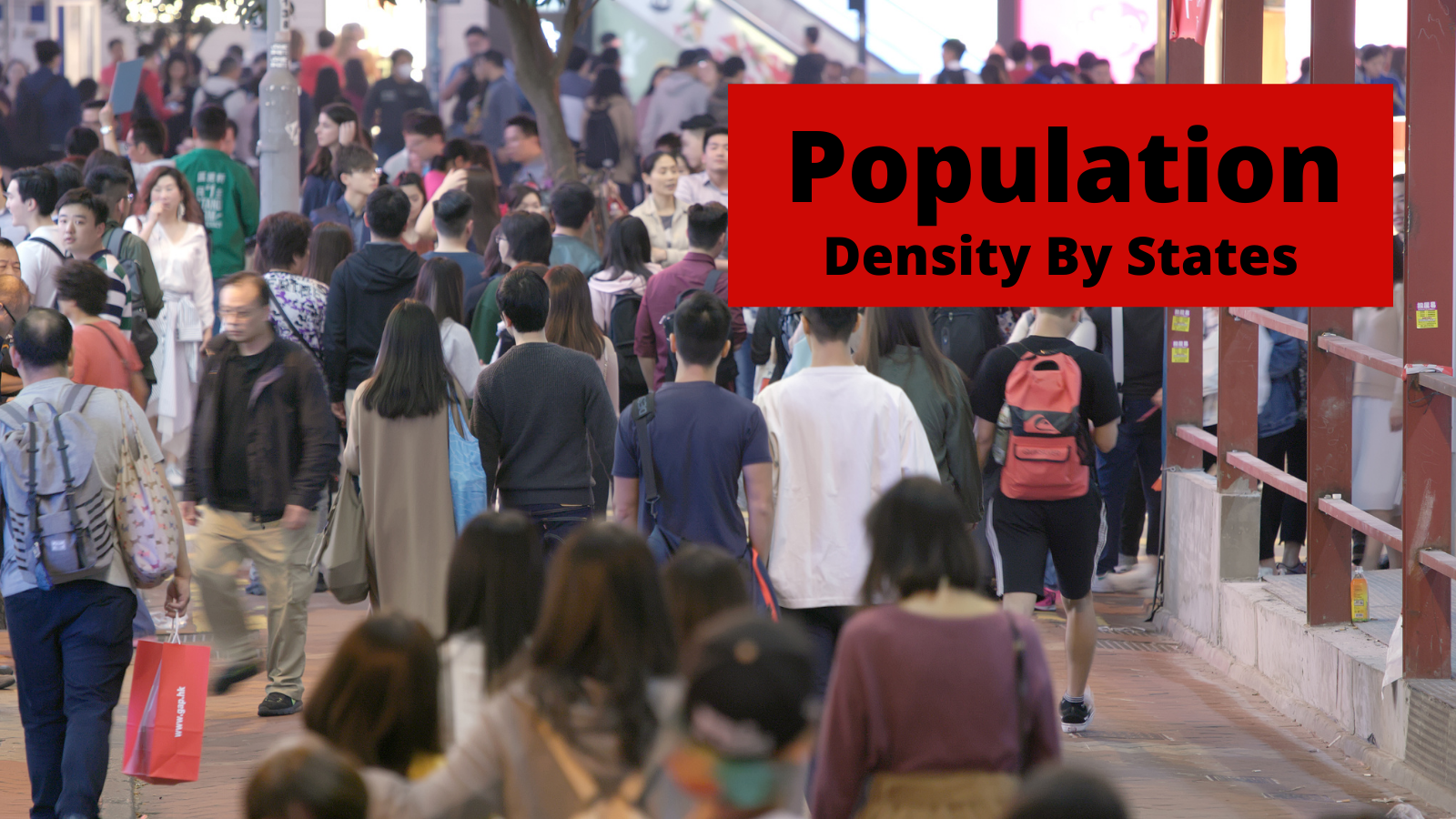 Population Density by State