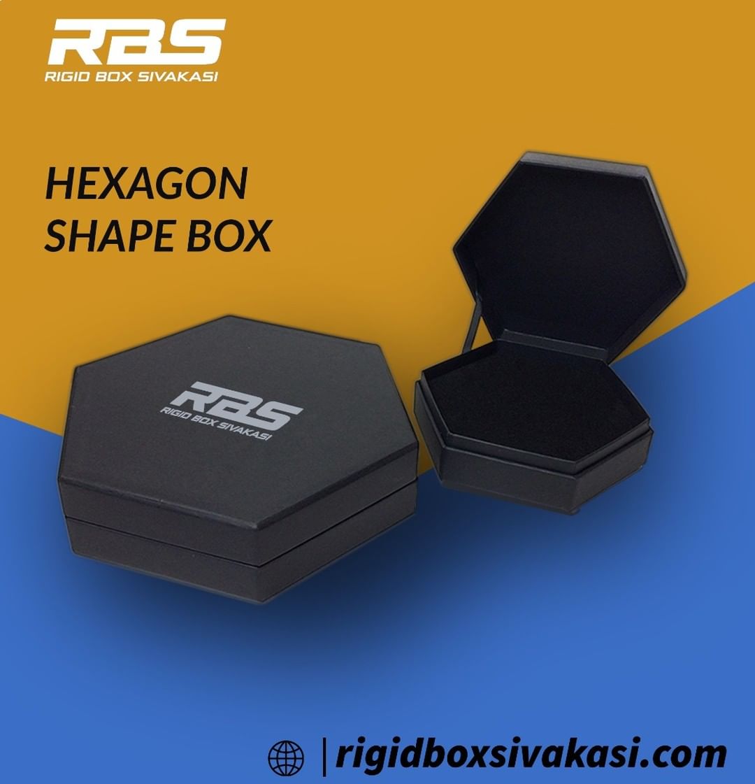 Hexagon shape box for your chocolates